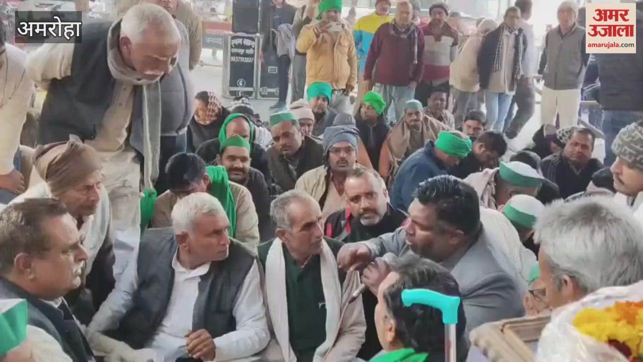 Anger erupted against power transmission in the BKU Tikait's panchayat meeting