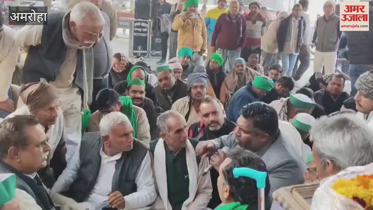 Anger erupted against power transmission in the BKU Tikait's panchayat meeting