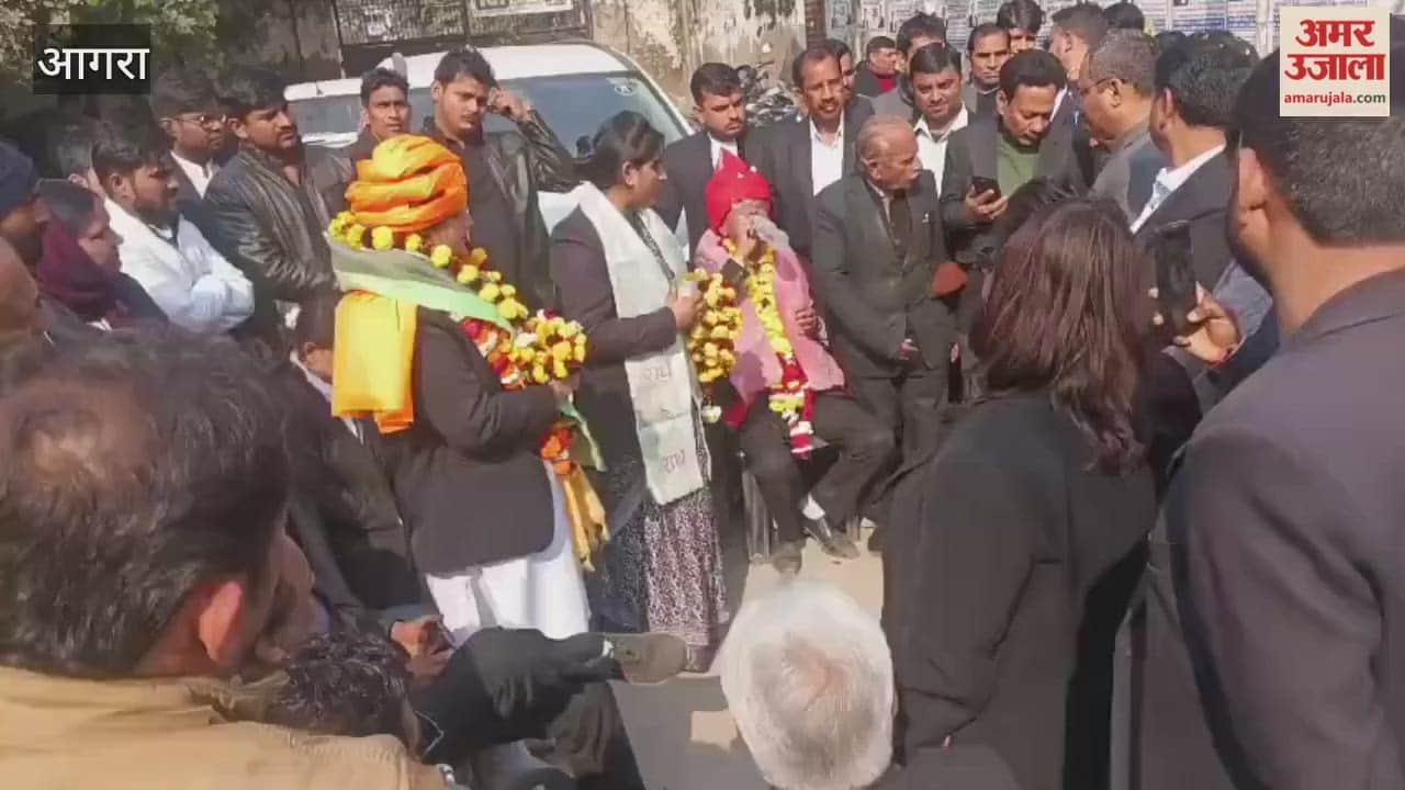 Bar Council candidates campaigned in agra