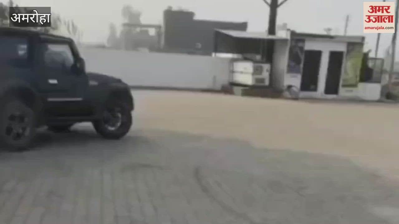 stunt was performed with a Thar jeep at the hotel; upon being caught, the person apologized with folded hands