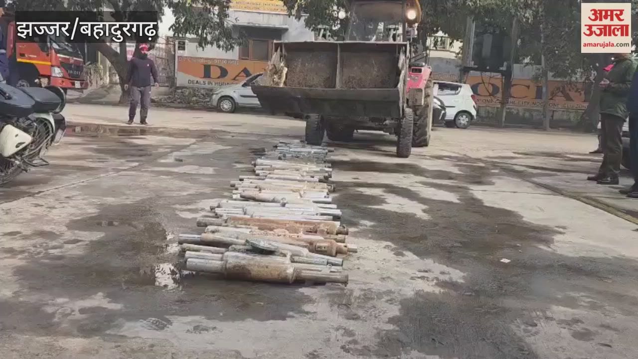 Police in Bahadurgarh destroyed firecracker silencers