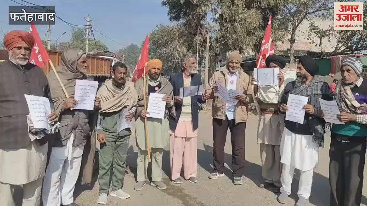 In Kulhan, Fatehabad, the Kisan Sabha (farmers' association) staged a protest by burning copies of the electricity and seed bills.