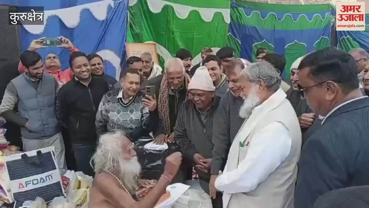 Transport and Energy Minister Anil Vij arrived in Kurukshetra and participated in a program at the Brahmapuri Annakshetra Ashram; announced the construction of a 100-bed hospital.