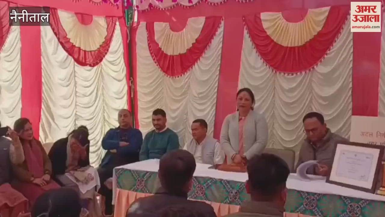 The municipality in Bhimtal honored environmental volunteers