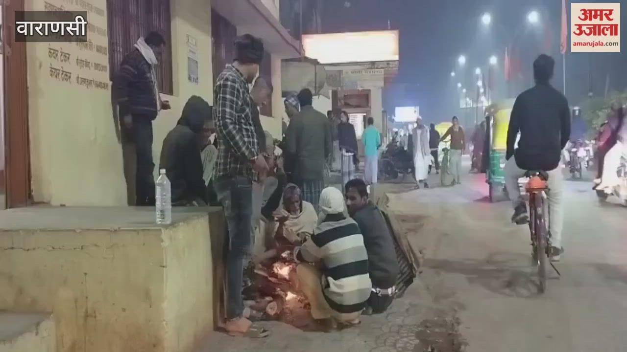 evening falls cold intensifies bonfires become only source of warmth