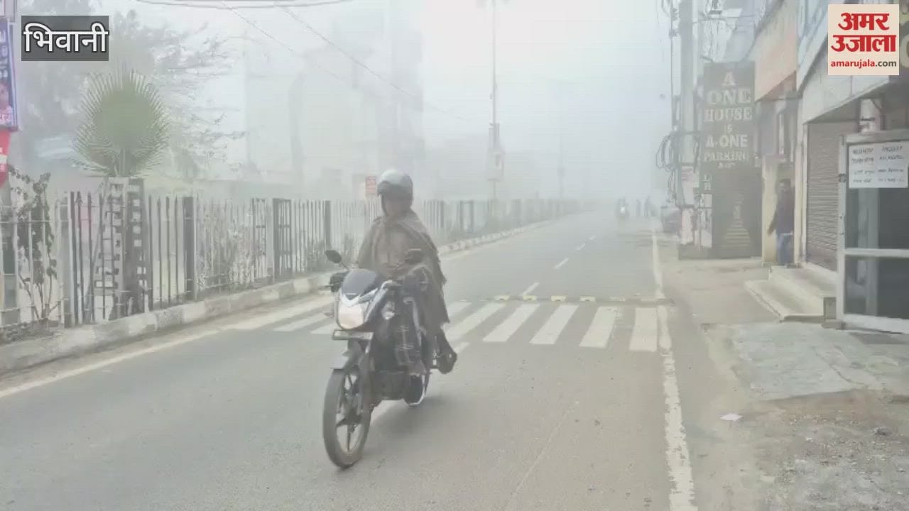 minimum temperature in Bhiwani dropped below 1 degree Celsius, as a severe cold wave grips the region