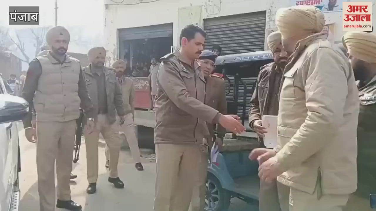 Moga police conducted a cordon and search operation across the entire district.