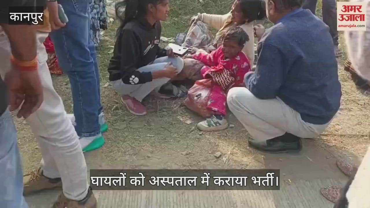 कानपुर: महाराजपुर में नेशनल हाईवे पर पलटी ओवरलोड ओमनी; टायर फटने से हुआ हादसा…बाल-बाल बचीं सवारियां