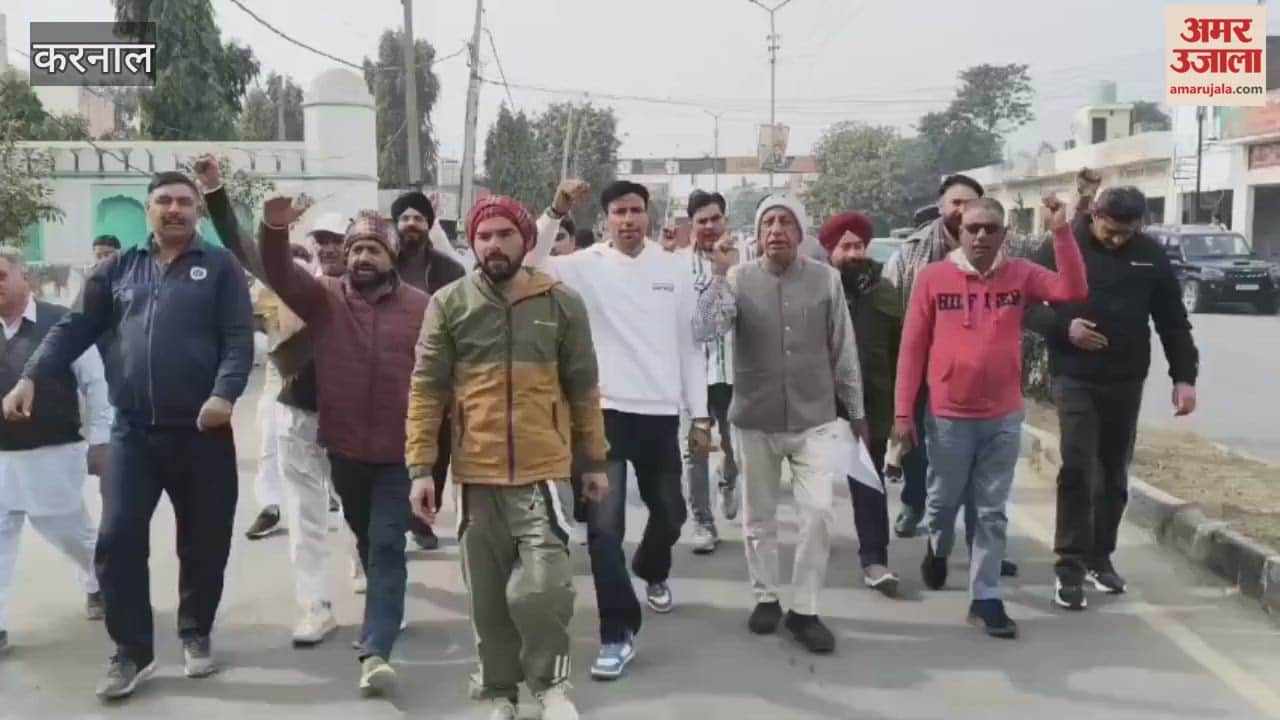 Farmers protest in Karnal