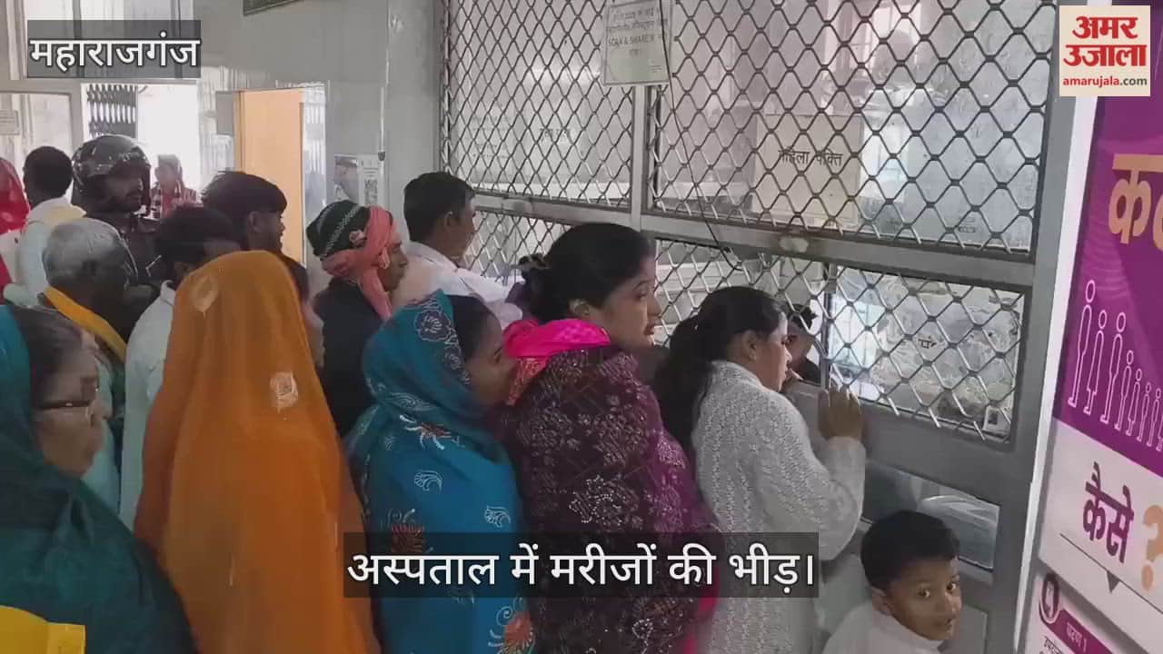 Crowd of patients in OPD after hospital reopening