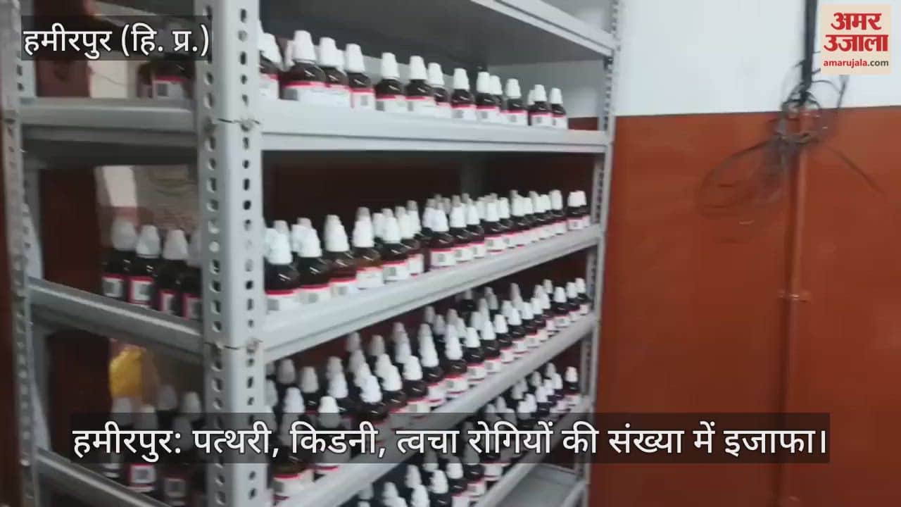 Hamirpur: The number of patients suffering from kidney stones, kidney problems, and skin diseases is increasing.