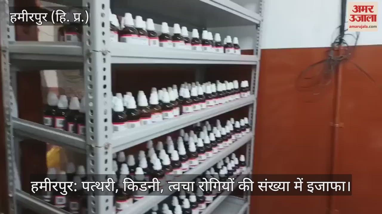 Hamirpur: The number of patients suffering from kidney stones, kidney problems, and skin diseases is increasing.