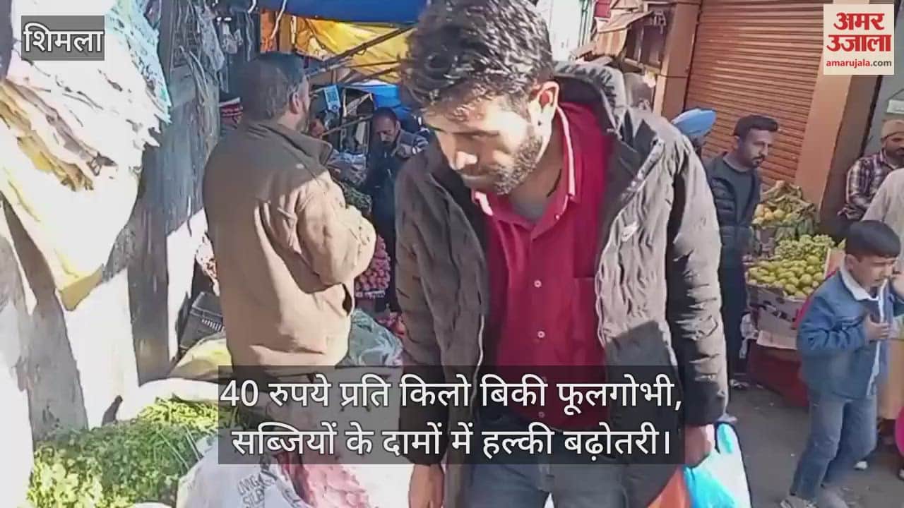 Cauliflower sold for 40 rupees per kilogram, and there was a slight increase in vegetable prices.