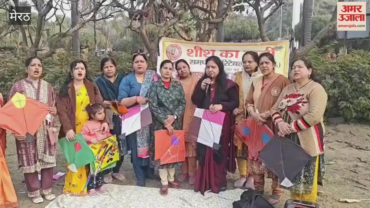 Sheesh Ka Daani Samarpan Charitable Trust celebrated the kite festival and distributed kites and cotton strings to children.
