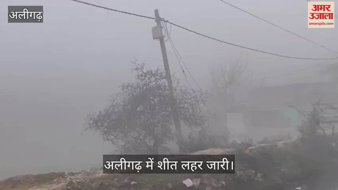 अलीगढ़ में शीत लहर जारी