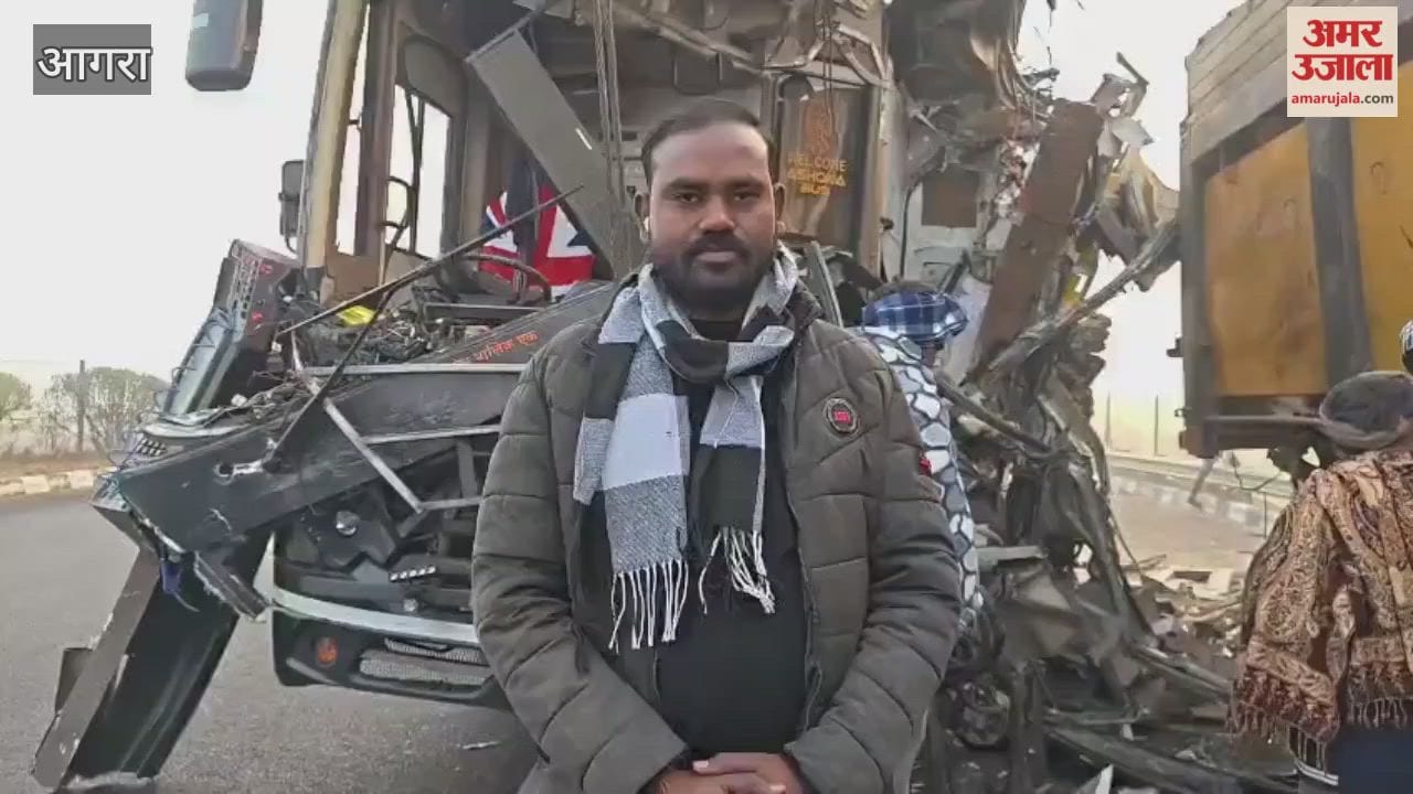 Agra Lucknow Expressway accident