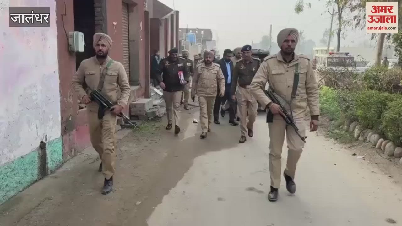 Jalandhar Rural Police conducts mega cordon and search operation 8 smugglers arrested