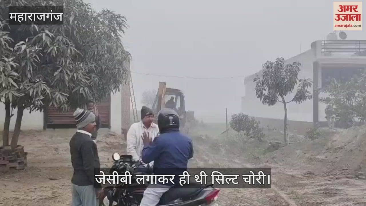 Silt was being stolen from the canal using a JCB, police stopped it.