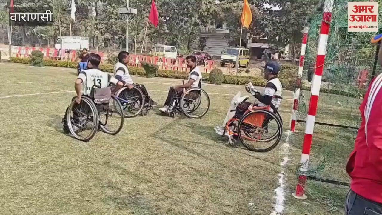 Players showcased their skills in Major Dhyan Chand Para Hockey Tournament