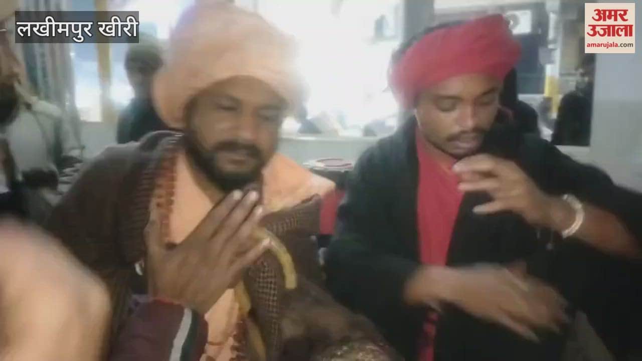 Two men attempted fraud angry people beat up them in lakhimpur kheri