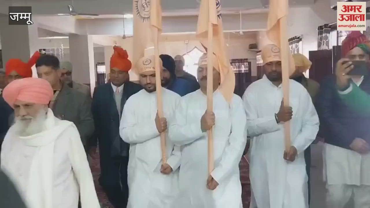 Grand procession on the 649th Prakash Utsav of Shri Guru Ravidas Ji in RS Pura