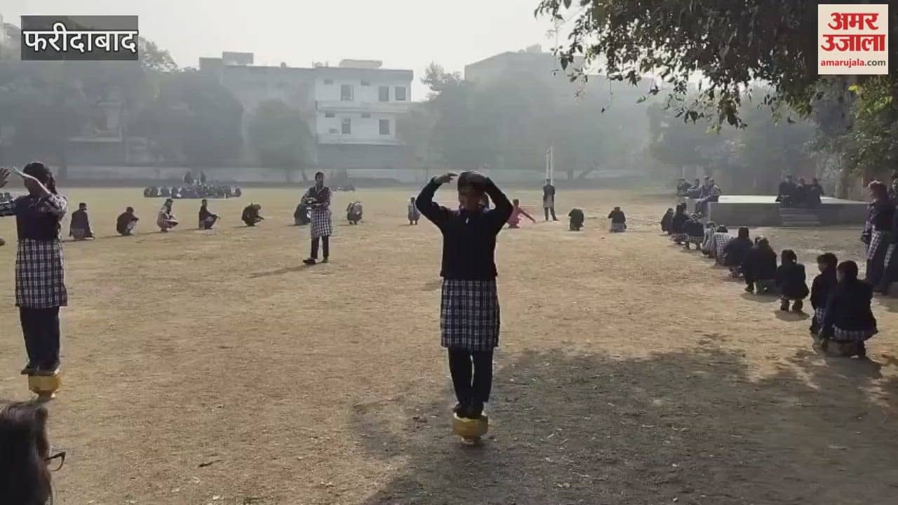 Republic Day rehearsal at a government school