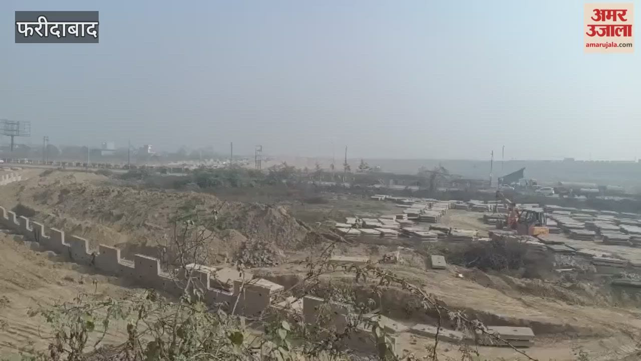 Construction work is progressing rapidly at the Yamuna and Eastern Peripheral Expressway interchange