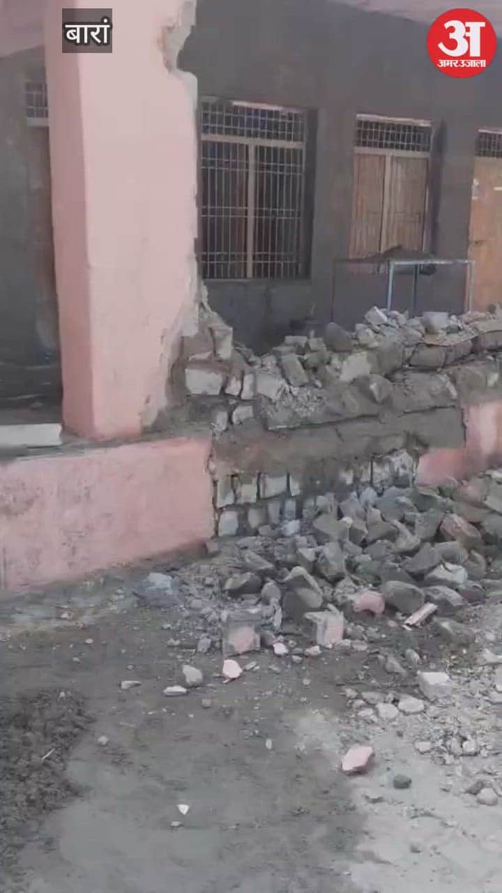 A major accident was averted at Sevankhedi School in Baran.