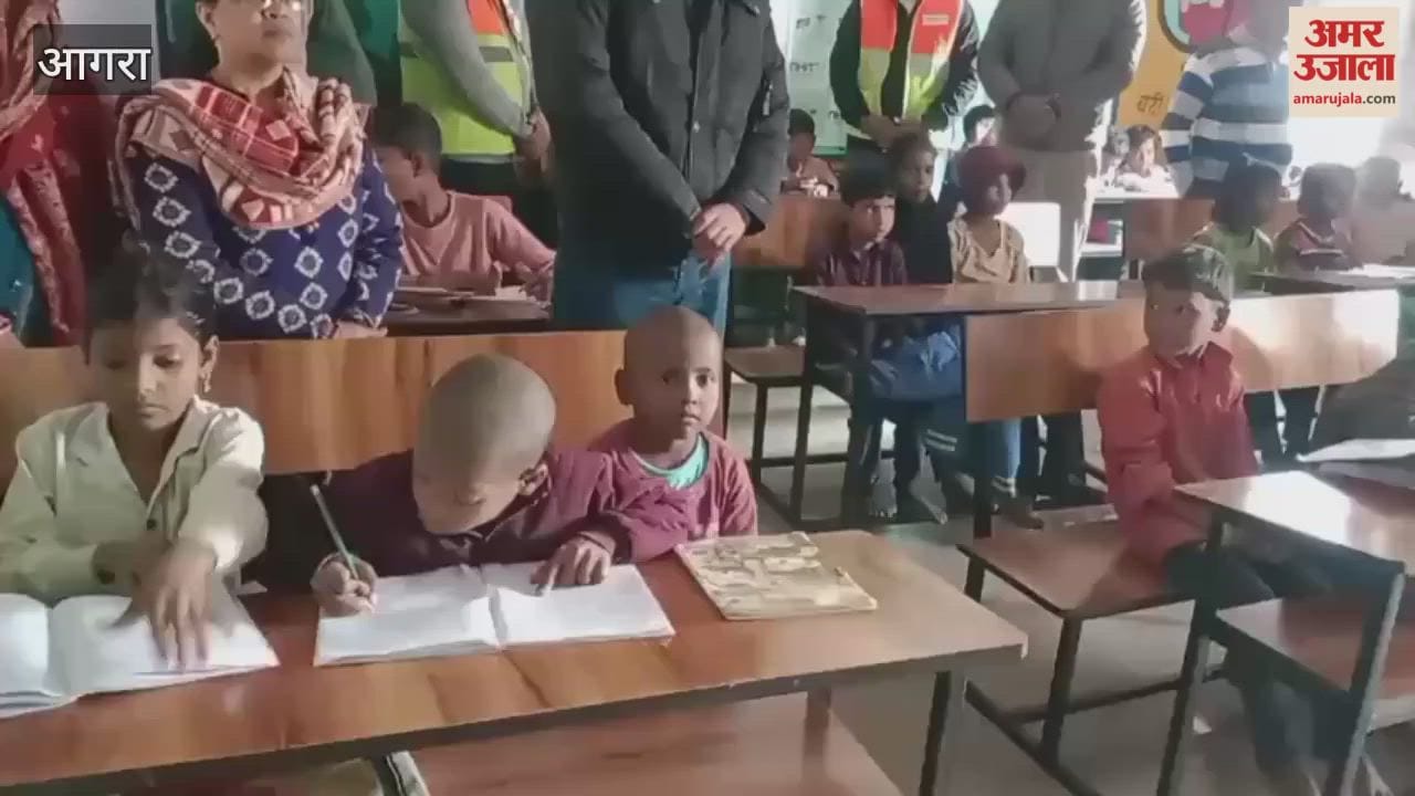 NHAI Raibha Toll Provides Benches and Tables to Primary School in Nagla Kurra Mahuar