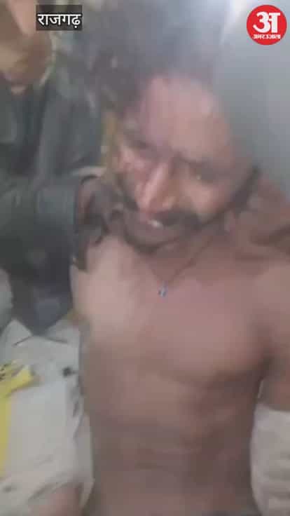 Video of inhuman act goes viral in Rajgarh police takes swift action six arrested
