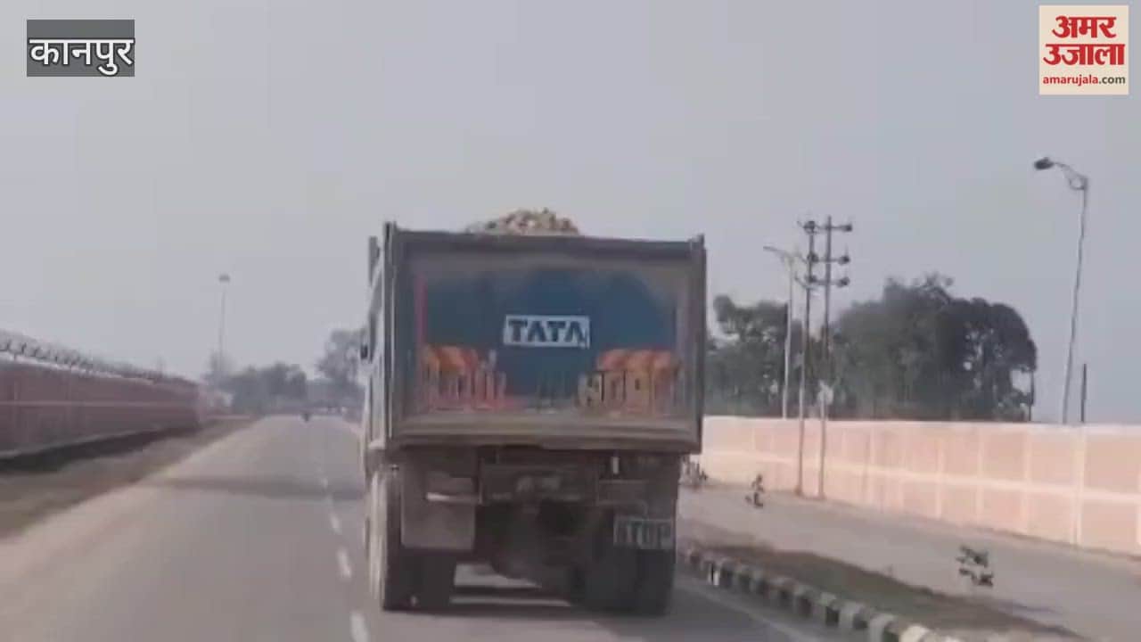 Falling soil from trucks in Sarh becomes a menace for commuters