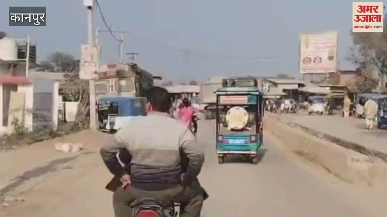 Illegal mining dump trucks operate fearlessly in Sarh, passing right in front of the police station