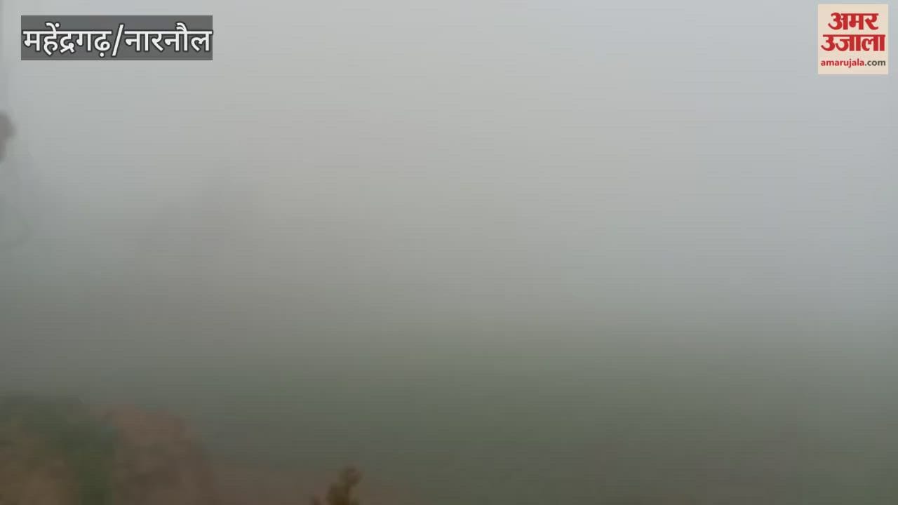 Dense fog continued to blanket Narnaul for the second consecutive day, with a possibility of rain on the 23rd