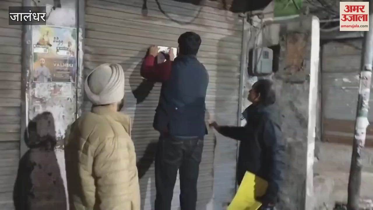 In Jalandhar, the municipal corporation sealed shops late at night for non-payment of rent, leading to protests from shopkeepers.