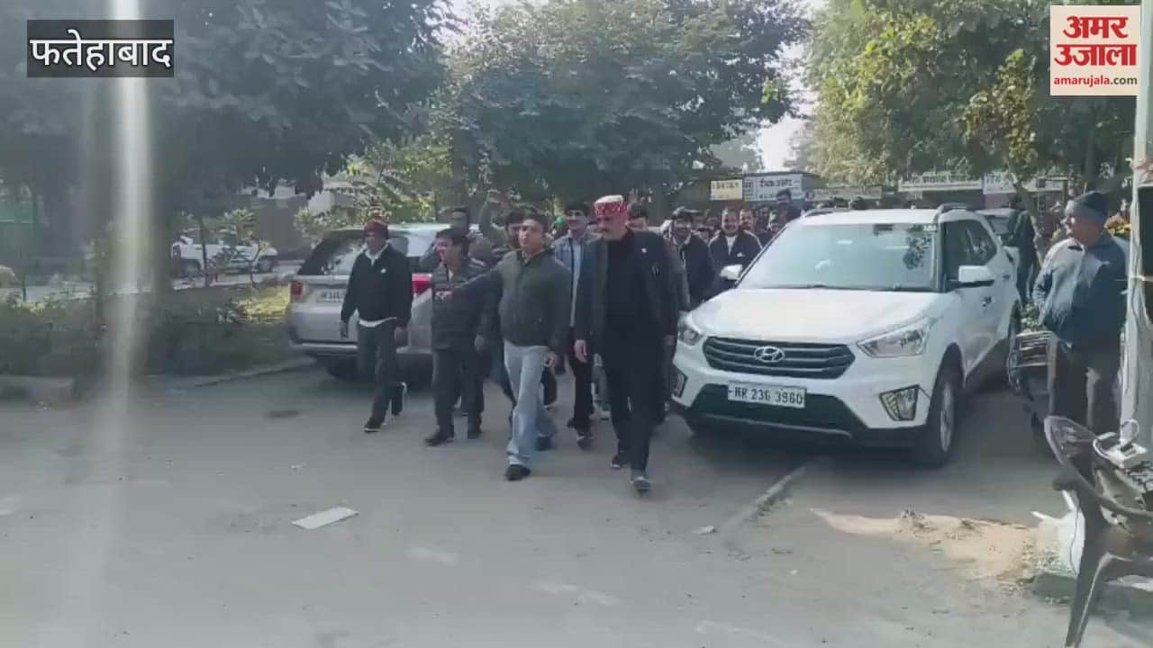 dispute in Fatehabad remains unresolved; work is suspended for the third day, and protests continue