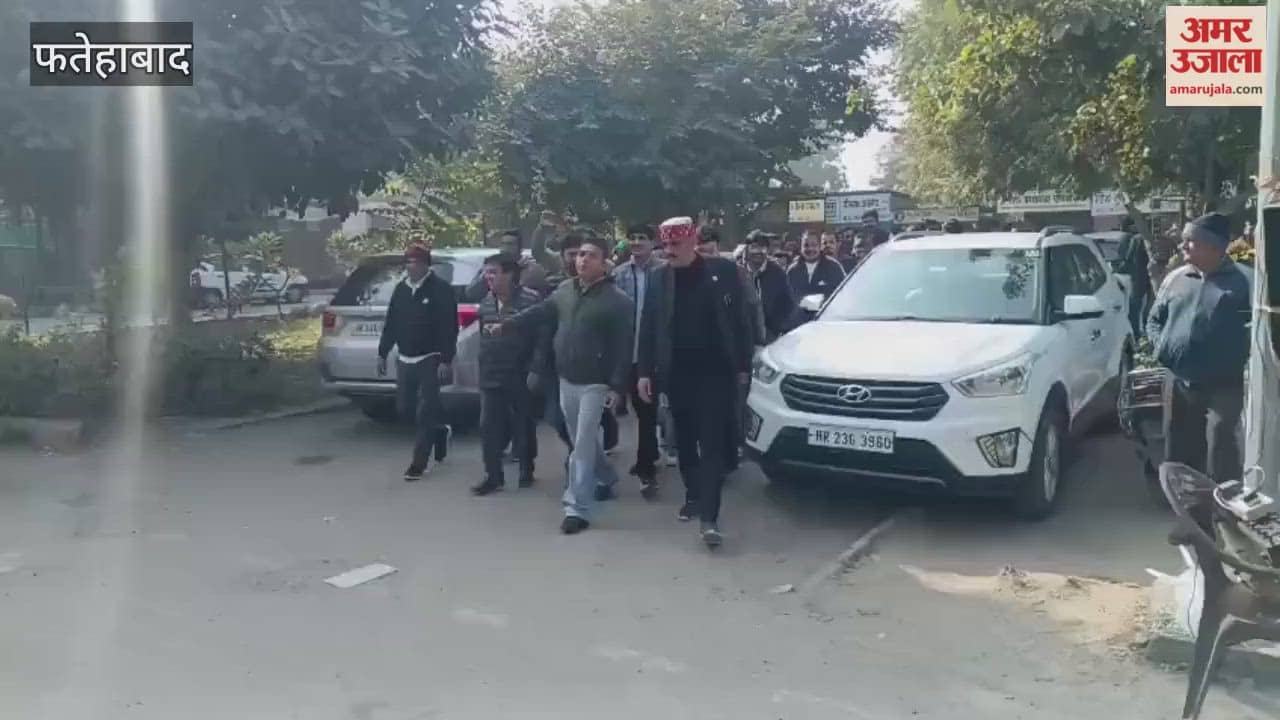 dispute in Fatehabad remains unresolved; work is suspended for the third day, and protests continue