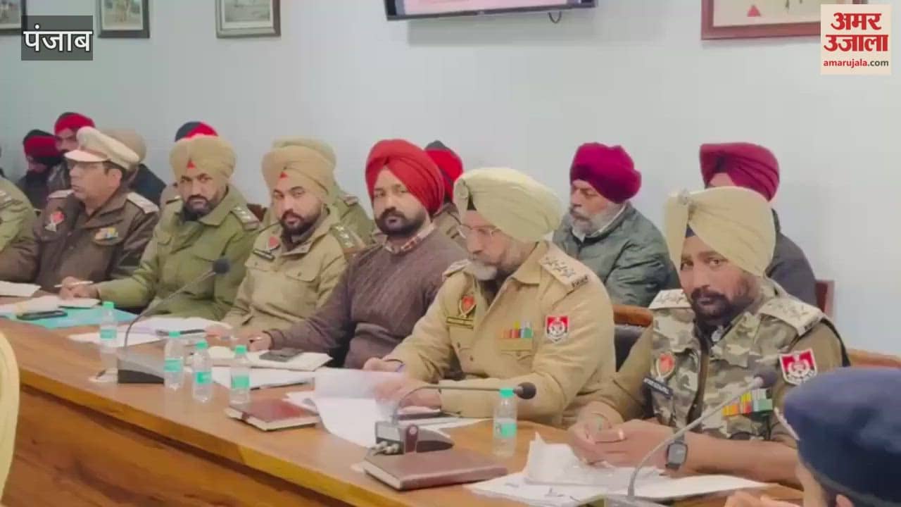 As part of the campaign against gangsters, action was taken against the hideouts of gangsters in Faridkot.