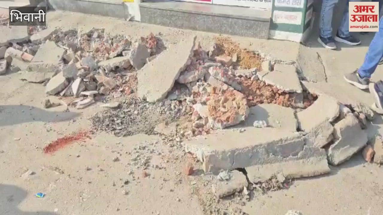 Bhiwani Municipal Council first made an announcement, and now it has launched a crackdown on encroachments