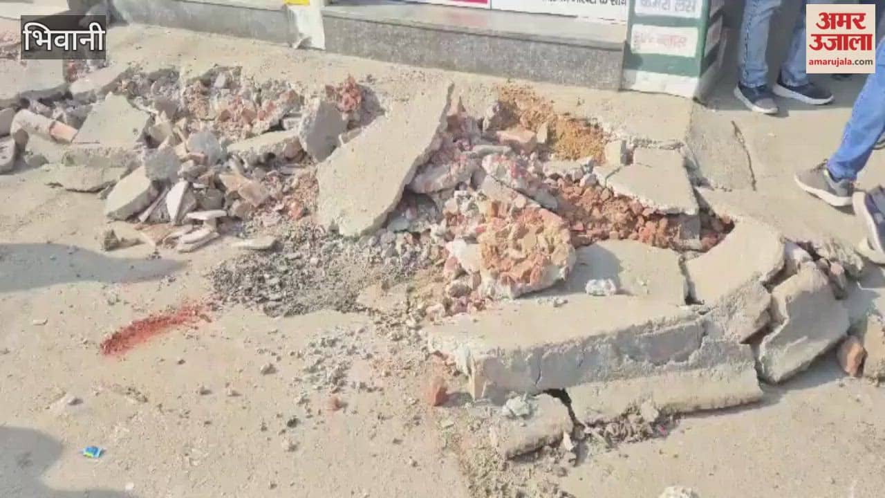 Bhiwani Municipal Council first made an announcement, and now it has launched a crackdown on encroachments