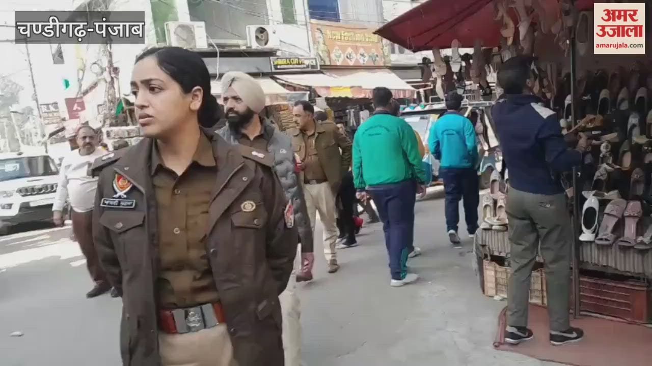 Phagwara SP Madhavi Sharma took to the streets to manage traffic