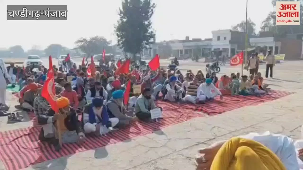 labor union staged a protest against the contractor and officials in Zira