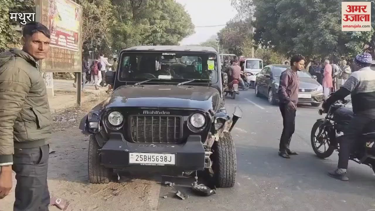 speeding Thar SUV ran over motorcyclists, two injured