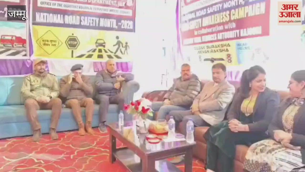 Road safety awareness camp in Rajouri