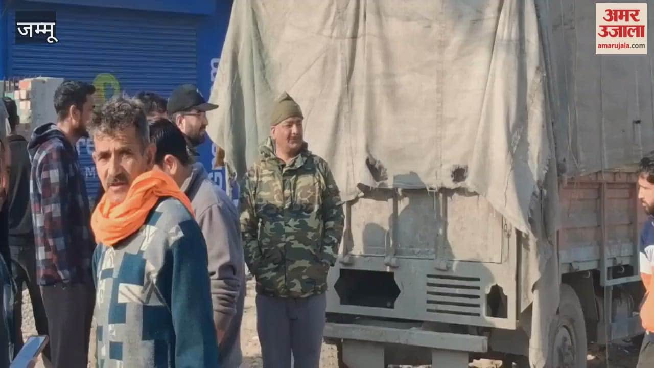 Animal smuggling attempt foiled on National Highway in Samba, cement recovered from truck