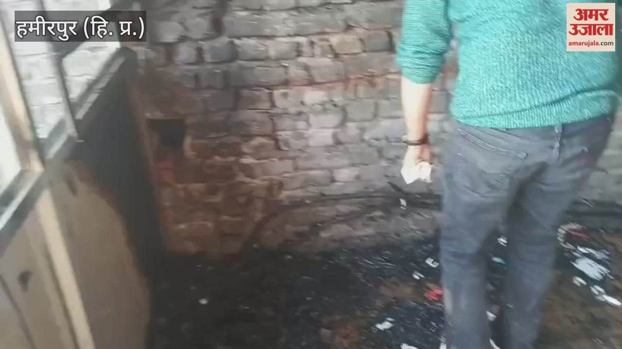 Hamirpur A fire broke out at a car service station located in Panchvati village causing estimated damage of approximately Rs 12 lakh