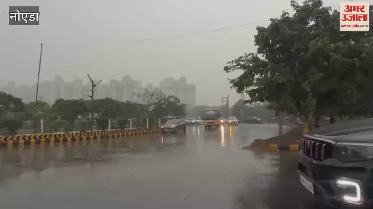 Delhi-NCR Rain It is raining in Greater Noida weather