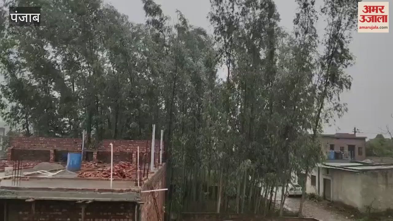 Rain started in Phagwara last night.