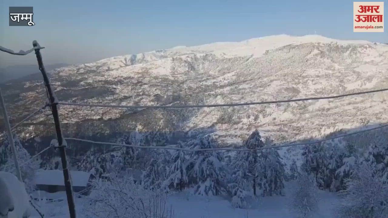 Tourists rejoiced as the weather cleared up in Patnitop.