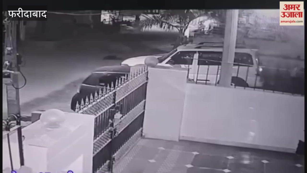 CCTV of Scorpio theft from Sector 65 goes viral in Faridabad