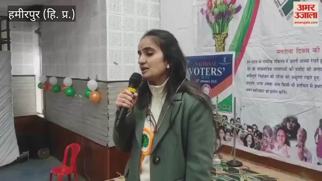 Hamirpur Gandharva Rathore said - Voting keeps democracy alive